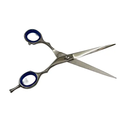 IWOU PROFESSIONAL Ножницы парикмахерские прямые 6,5 с бирюзовыми ручками - 3