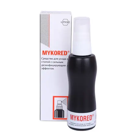 LAUFWUNDER Спрей с антигрибковым эффектом для стоп / Mykored 75 мл - 2