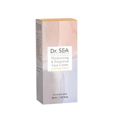 DR. SEA Крем увлажняющий и защитный SPF30+ / Dr.Sea 50 мл - 3