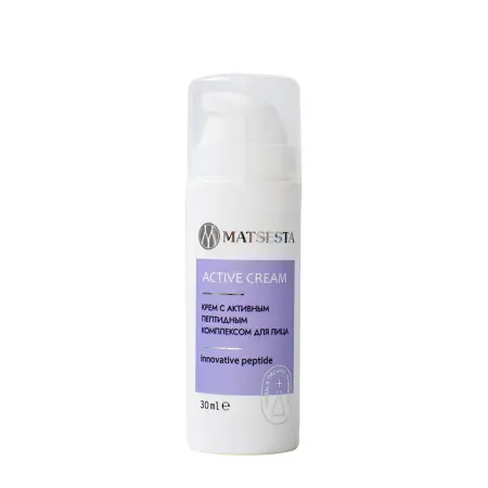 MATSESTA Крем с активным пептидным комплексом для лица / Matsesta Active Cream 30 мл - 1