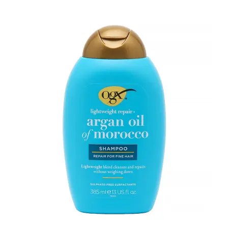 OGX Шампунь легкий для тонких волос с экстрактом арганы / Argan Oil of Morocco Lightweight Shampoo 385 мл - 1