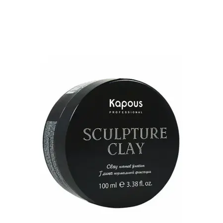 KAPOUS Глина нормальной фиксации для укладки волос / Sculpture Clay 100 мл - 1