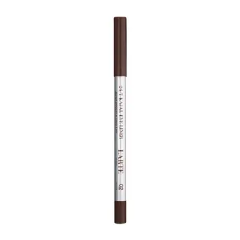 Карандаш-кайял устойчивый для глаз 24/7, 02 / Kajal eyeliner dark chocolate 1 гр