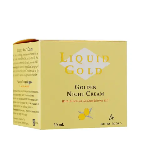 ANNA LOTAN Крем ночной Золотой / Golden Night Cream LIQUID GOLD 50 мл - 2