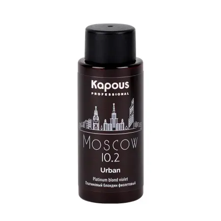 KAPOUS 10.2 краситель жидкий полуперманентный для волос, Москва / LC Urban 60 мл - 2