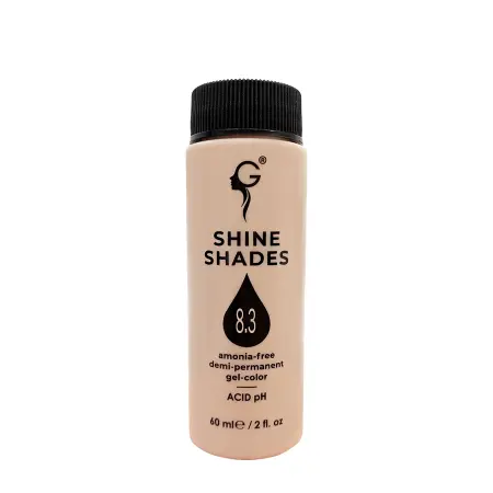GERA Professional 8.3 гель-краситель для волос без аммиака / Shine Shades 60 мл - 2