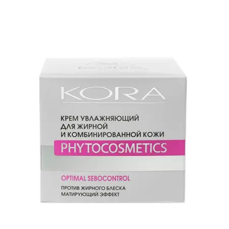 KORA Крем увлажняющий для жирной и комбинированной кожи / OPTIMAL SEBOCONTROL 50 мл - 8