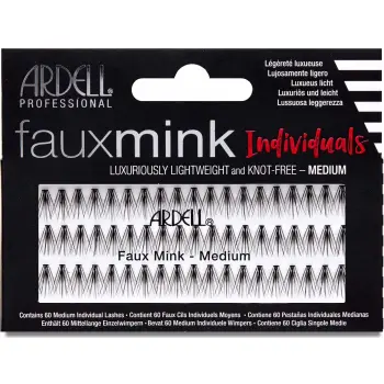 Пучки ресниц средние, норка / PRO Faux Mink