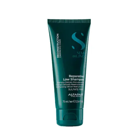 ALFAPARF MILANO Шампунь для поврежденных волос / SDL R REPARATIVE LOW SHAMPOO 75 мл - 1