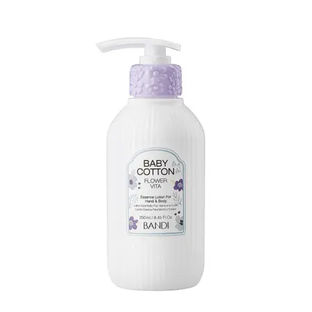 BANDI Лосьон для рук Нежность хлопка / FLOWER VITA ESSENCE LOTION, BABY COTTON 250 мл - 1