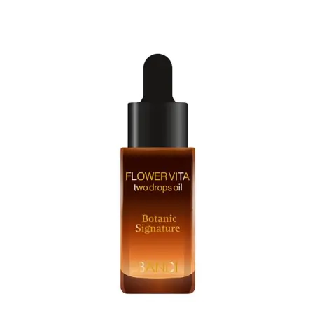 BANDI Масло двухфазное для кутикулы, травяное / FLOWER VITA TWO DROPS OIL BOTANIC SIGNATURE 20 мл - 1