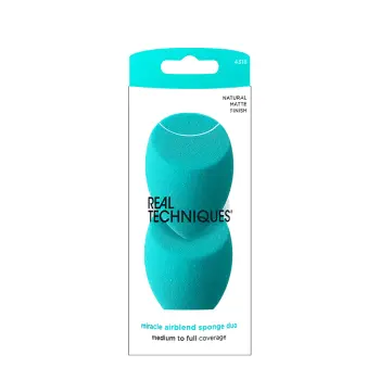 Набор спонжей для макияжа, 2 шт / Real Techniques Miracle Airblend Sponges