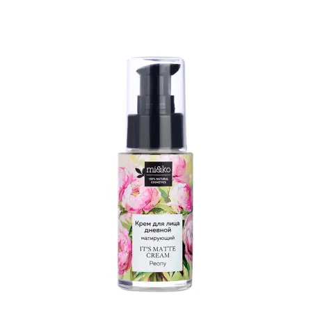 MI&KO Крем матирующий для лица / It`s matte cream Peony 30 мл - 1