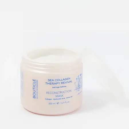 BOUTICLE Маска коллагеновая восстанавливающая / Sea Collagen Therapy Revival RECONSTRUCTION MASK 500 мл - 2