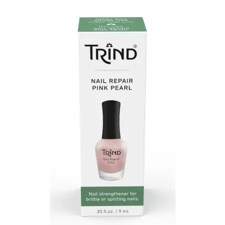 TRIND Укрепитель для ногтей розовый перламутр / Nail Repair Pink Pearl 9 мл - 2