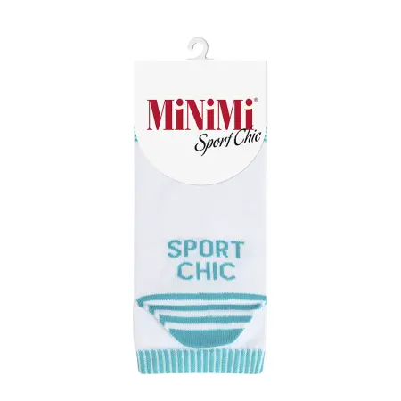 MINIMI Носки укороченные Bianco 35-38 / MINI SPORT CHIC 4302 - 1