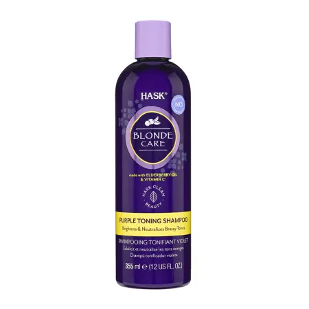HASK Шампунь оттеночный фиолетовый для светлых волос / Blonde Care Purple Shampoo 355 мл - 1