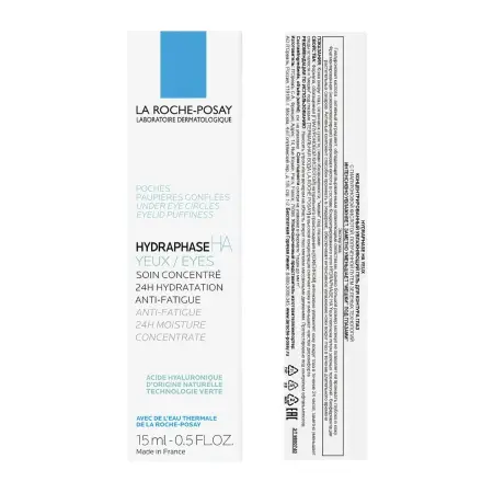 LA ROCHE-POSAY Крем-гель увлажняющий для контура глаз / HYDRAPHASE Intense 15 мл - 3