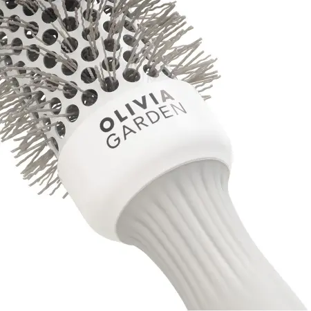 OLIVIA GARDEN Термобрашинг OG Expert Blowout Speed Wavy Bristles White&Grey 35 мм - 2