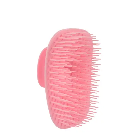 SOLOMEYA Арома-щетка массажная для головы и мытья волос, крамбл кукис / Aroma-scalp massage brush, Crumble cookie - 1