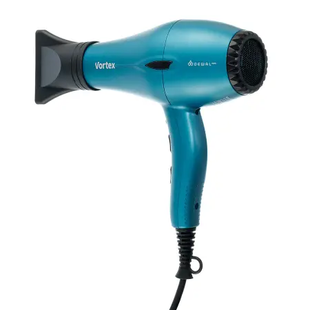 DEWAL PROFESSIONAL Фен DEWAL VORTEX, морская волна, 2600 Вт, ионизация, 2 насадки, провод 3 м - 4