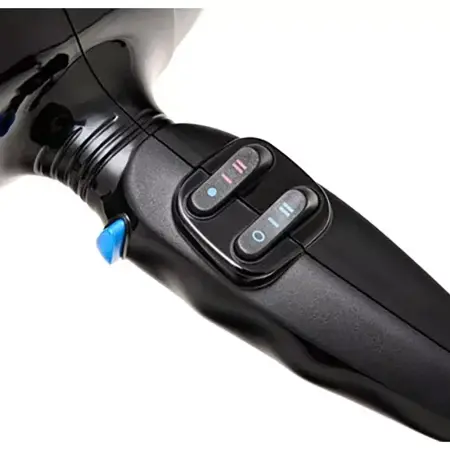 BABYLISS PRO Фен BaByliss Pro Caruso черный, ионизация, 2 насадки 2400 Вт - 8