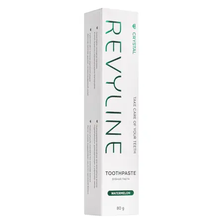 REVYLINE Паста зубная без фтора, арбуз / Crystal 80 гр - 2