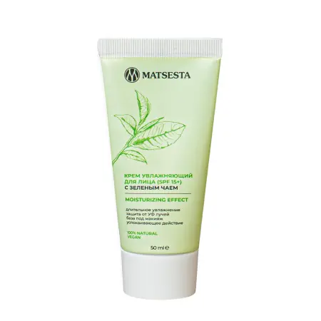 MATSESTA Крем увлажняющий для лица с эффектом сияния, SPF 15+ / Matsesta 50 мл - 1