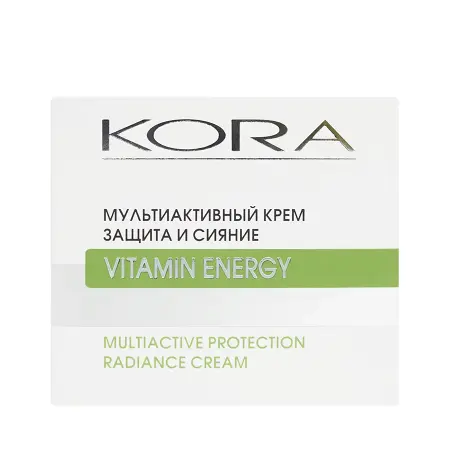 KORA Крем мультиактивный для лица защита и сияние / KORA 50 мл - 3