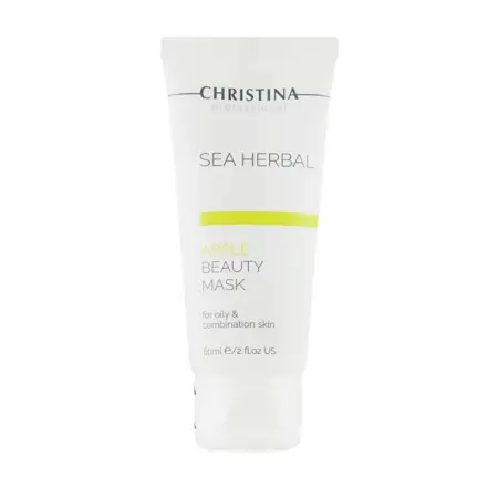 CHRISTINA Маска красоты яблочная для жирной и комбинированной кожи / Sea Herbal Beauty Mask Green Apple 60 мл - 1