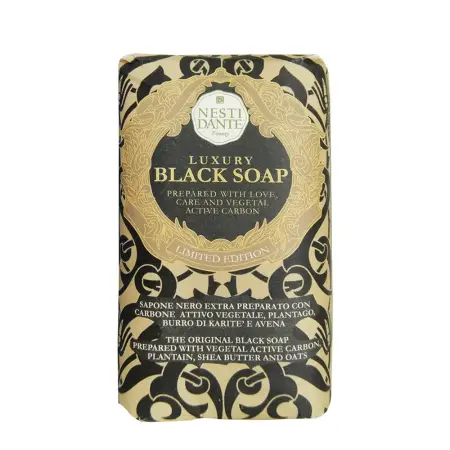 NESTI DANTE Мыло роскошное черное / Luxury Black Soap 250 гр - 2