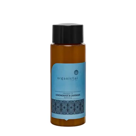 ORGANIC TAI Масло массажное балансирующее Лемонграсс и лаванда / HOME SPA 100 мл - 1