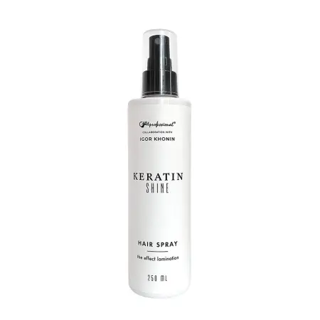 GERA Professional Спрей-уход смываемый для волос / Keratin Shine Gera Professional 250 мл - 1