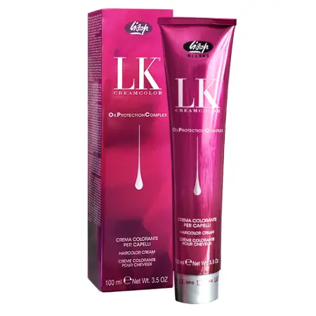 LISAP MILANO 10/7 краска для волос, очень светлый блондин бежевый плюс / LK OIL PROTECTION COMPLEX 100 мл - 2