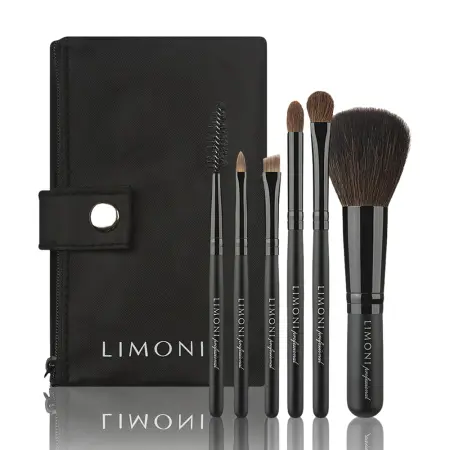 LIMONI Набор кистей (6 предметов + чехол) COMPACT KIT - 3