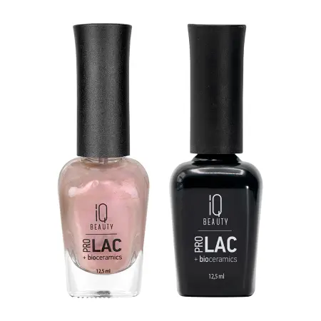 IQ BEAUTY 082 лак профессиональный укрепляющий для ногтей с биокерамикой / Nail polish PROLAC+bioceramics 12,5 мл - 2