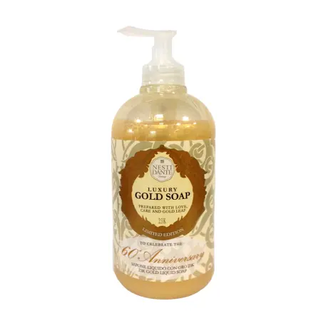 NESTI DANTE Мыло жидкое Юбилейный золотой / Anniversary Gold Soap 500 мл - 1