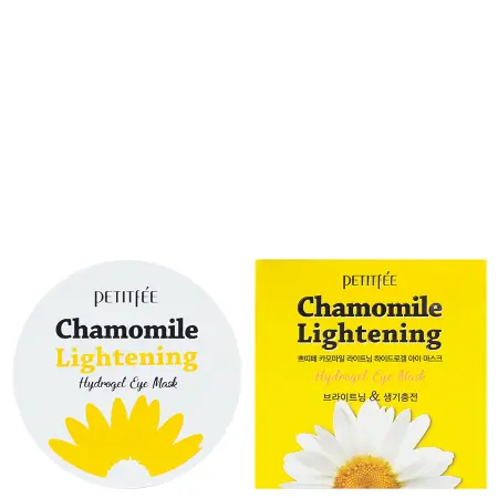 PETITFEE Патчи гидрогелевые осветляющие для области вокруг глаз / Chamomile Lightening Hydrogel Eye Mask 60 шт - 3