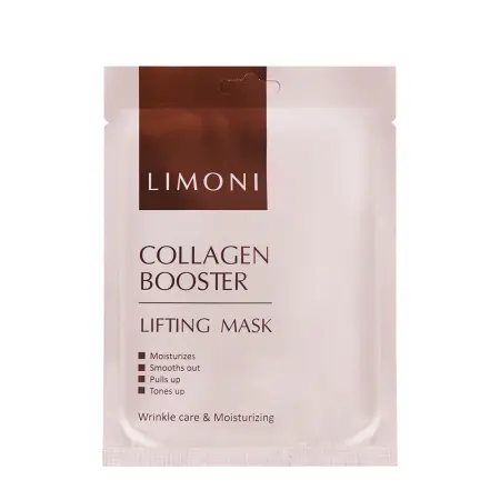 LIMONI Лифтинг-маска для лица с морским коллагеном / Collagen Booster Lifting Mask 23 гр - 1