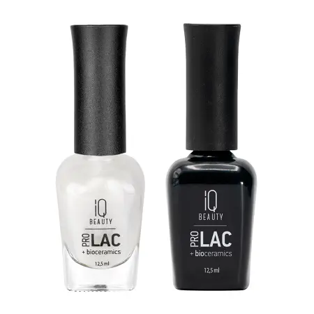 IQ BEAUTY 086 лак профессиональный укрепляющий для ногтей с биокерамикой / Nail polish PROLAC+bioceramics 12,5 мл - 2