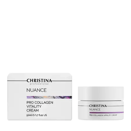 CHRISTINA Крем возрождающий с коллагеном / Nuance Pro Collagen Vitality Cream 50 мл - 3