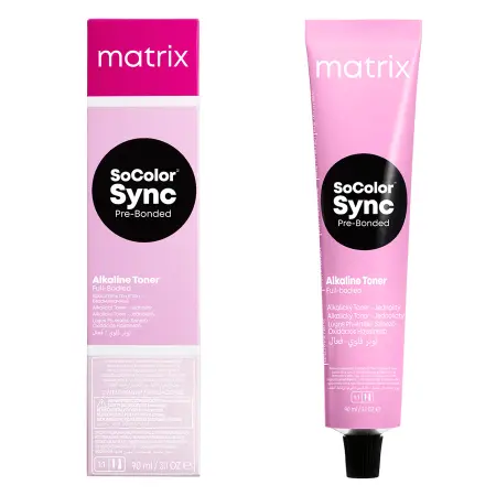 MATRIX 4P краситель для волос тон в тон, шатен жемчужный / SoColor Sync 90 мл - 2