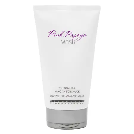MESOPHARM PROFESSIONAL Маска-гоммаж энзимная деликатная для лица / PINK PAPAYA MASK 150 мл - 1