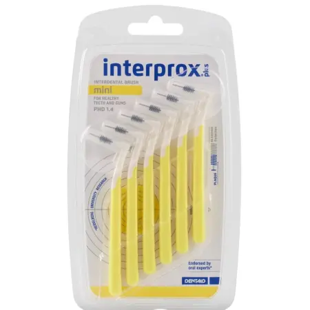 DENTAID Ершик межзубный Interprox Plus Mini 6 шт - 1