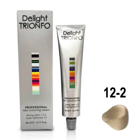 CONSTANT DELIGHT 12-2 крем-краска стойкая для волос, специальный блондин пепельный / Delight TRIONFO 60 мл - 2