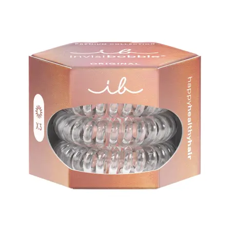 INVISIBOBBLE Резинка-браслет для волос / invisibobble ORIGINAL PREMIUM Crystal Clear - 2