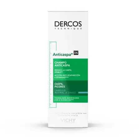 VICHY Шампунь регулирующий от перхоти для жирной кожи головы / Dercos 200 мл - 2