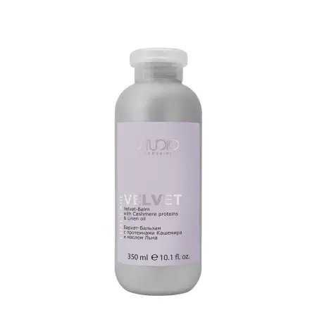 KAPOUS Бальзам с протеинами кашемира и маслом льна Бархат / Luxe Care 350 мл - 1
