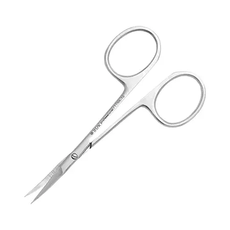 IRISK PROFESSIONAL Ножницы для кутикулы 11NK-10 матовые, ручная заточка, длина 10 см - 3