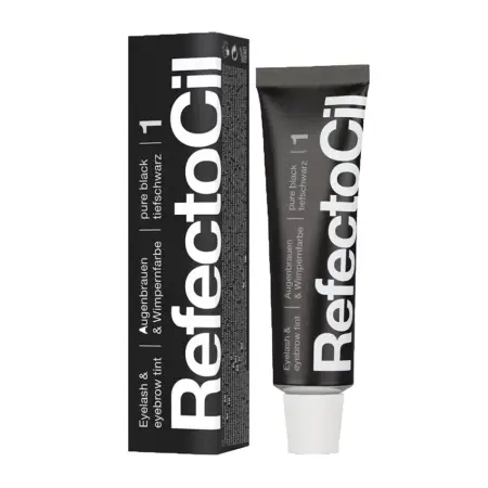 REFECTOCIL Краска для бровей и ресниц, № 1 черный 15 мл - 2